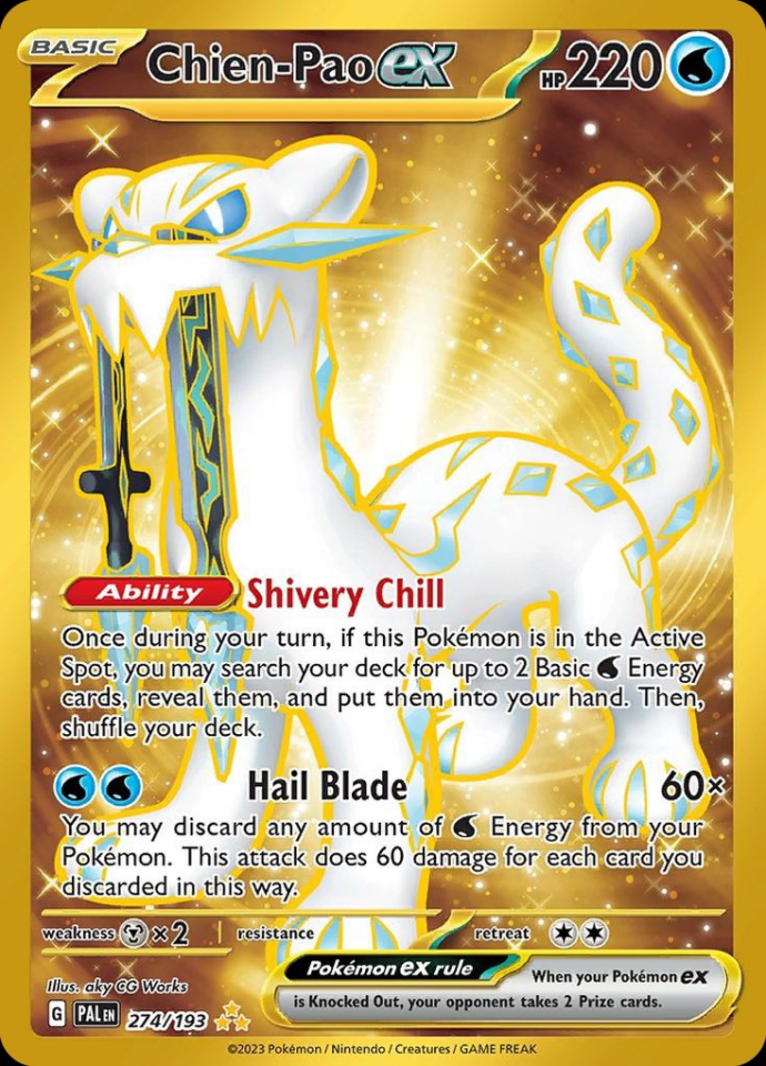 Chien-Pao ex 274/193 - Paldea Evolved