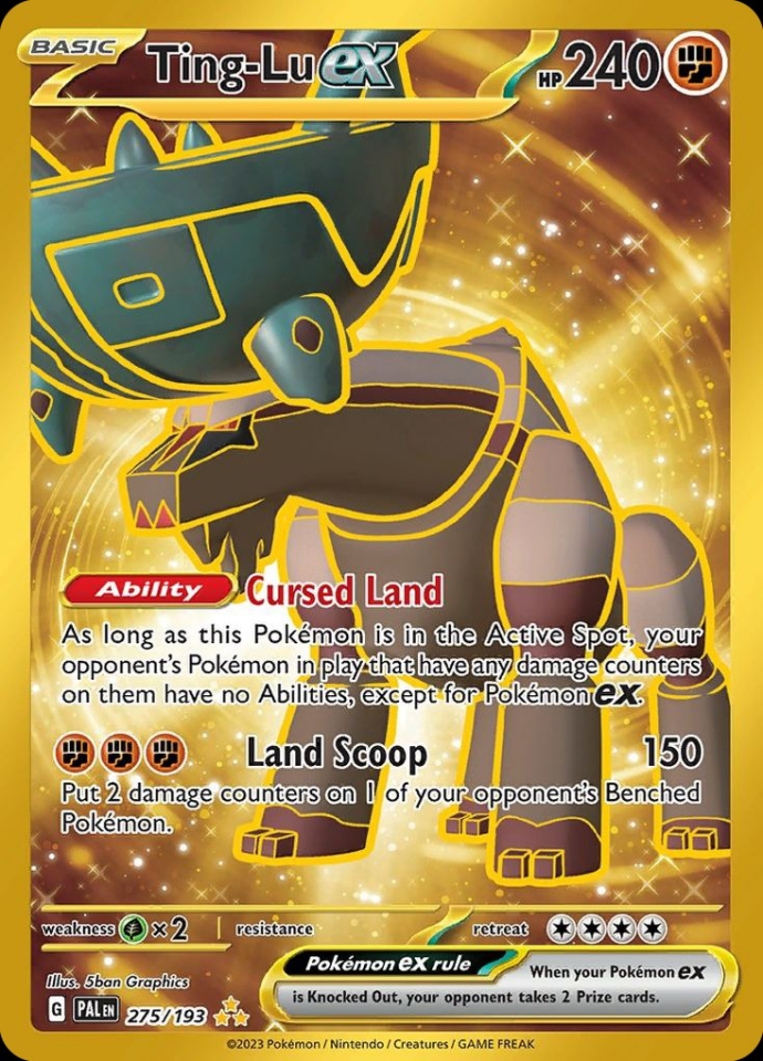 Ting-Lu ex 275/193 - Paldea Evolved
