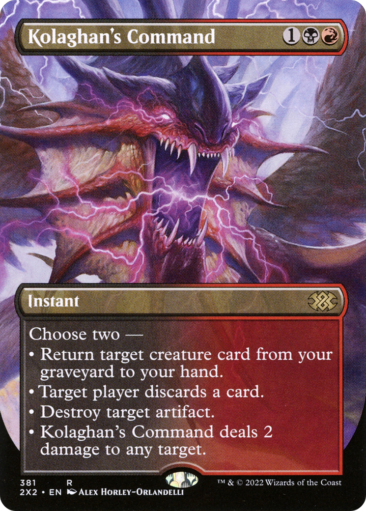 Kolaghan's Command ( Traditional Foil )