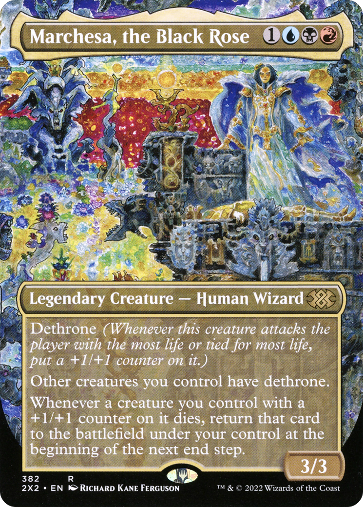 Marchesa, the Black Rose ( Traditional Foil )