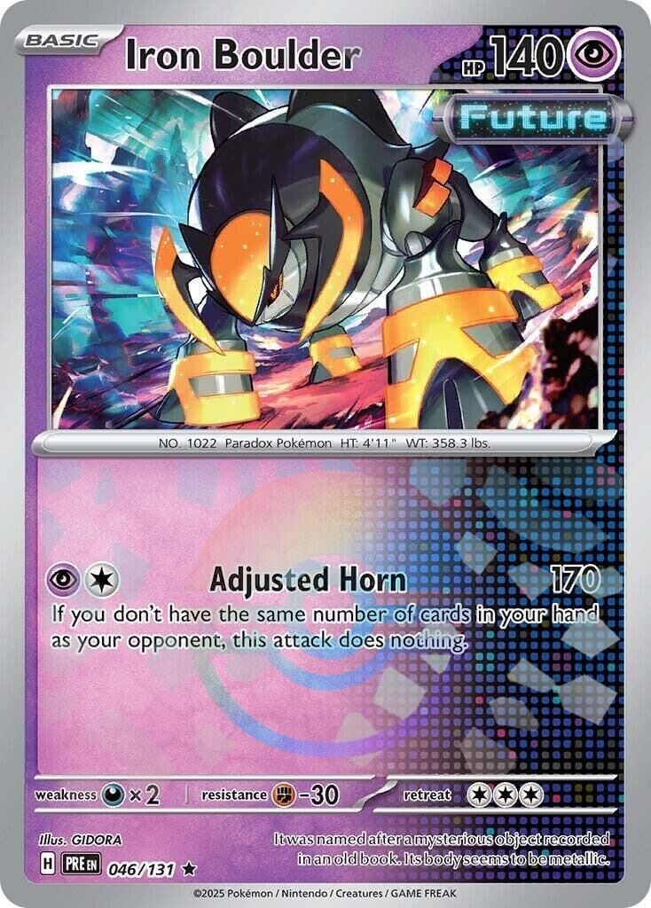 Iron Boulder [Poke Ball] 046/143 - Prismatic Evolutions