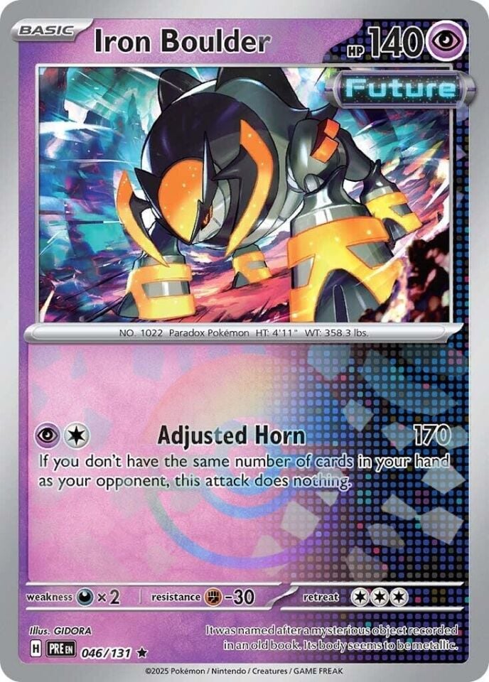 Iron Boulder [Poke Ball] 046/143 - Prismatic Evolutions