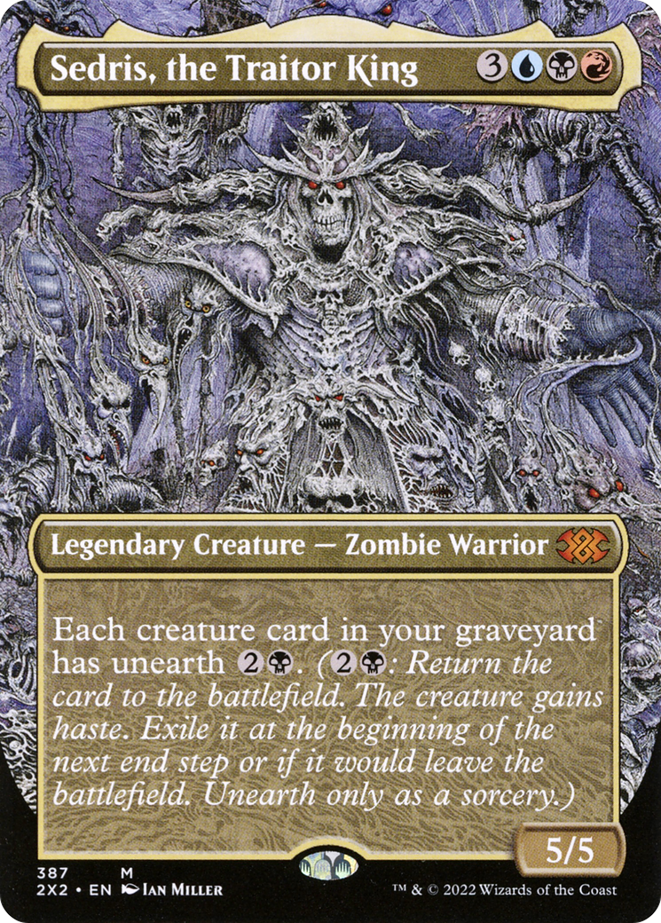 Sedris, the Traitor King ( Traditional Foil )