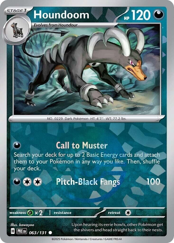 Houndoom [Poke Ball] 063/143 - Prismatic Evolutions