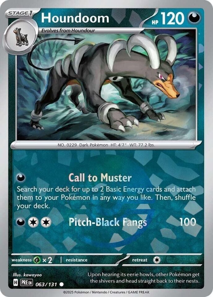 Houndoom [Poke Ball] 063/143 - Prismatic Evolutions