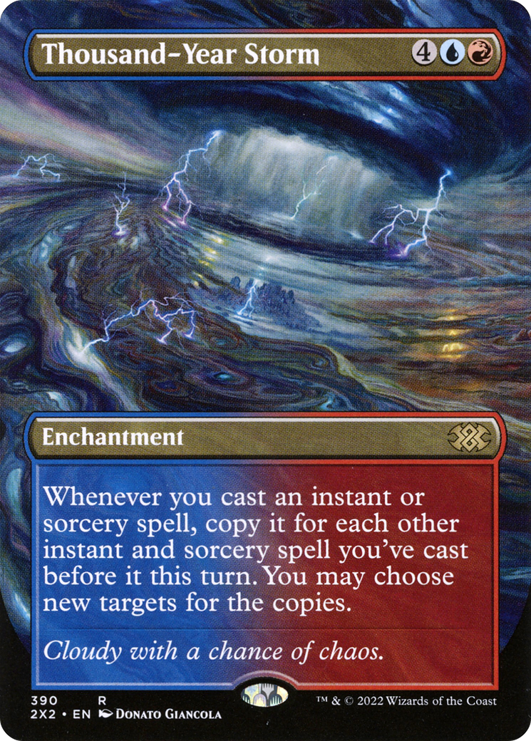 Thousand-Year Storm ( Traditional Foil )