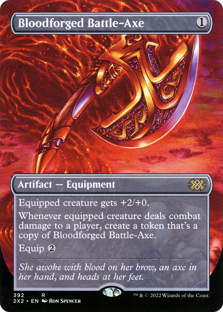 Bloodforged Battle-Axe ( Traditional Foil )
