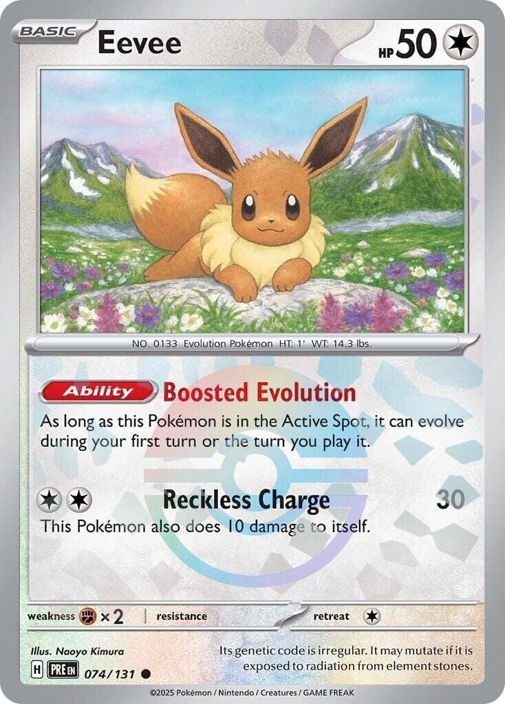 Eevee [Poke Ball] 074/143 - Prismatic Evolutions