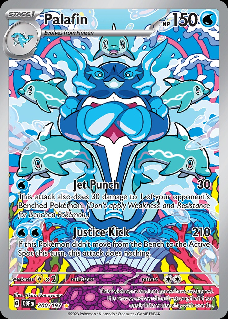 Palafin 200/197 - Obsidian Flames