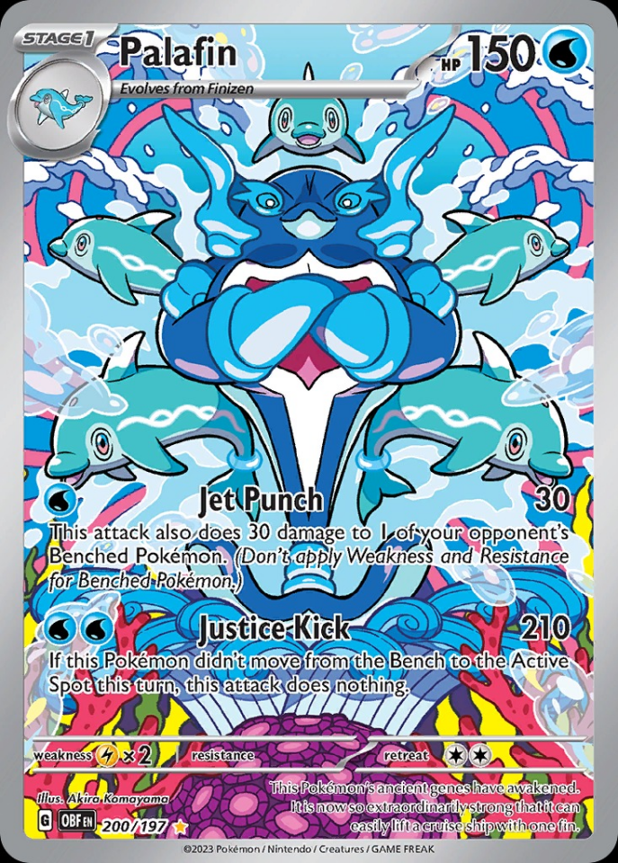 Palafin 200/197 - Obsidian Flames