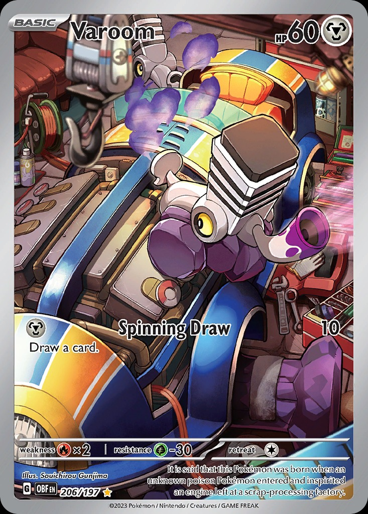 Varoom 206/197 - Obsidian Flames