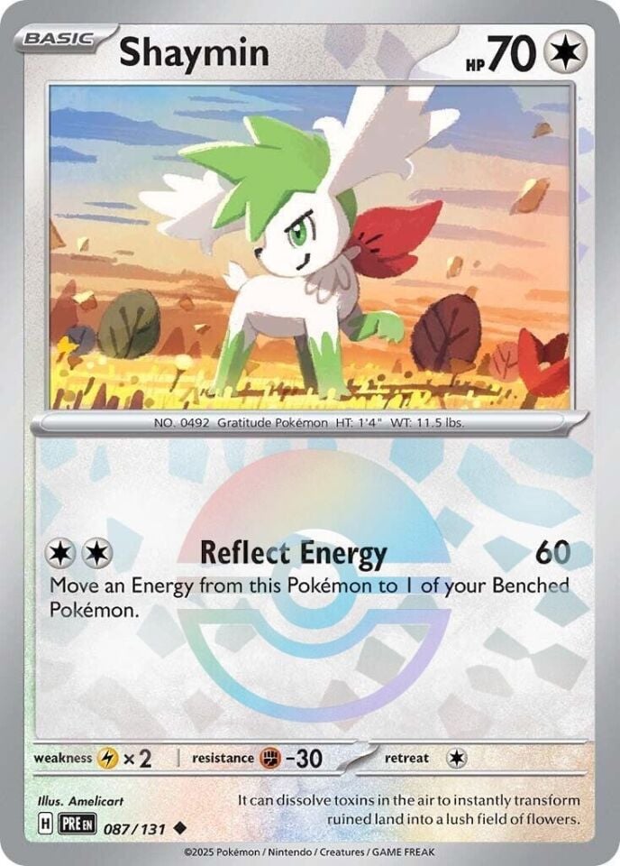 Shaymin [Poke Ball] 087/143 - Prismatic Evolutions