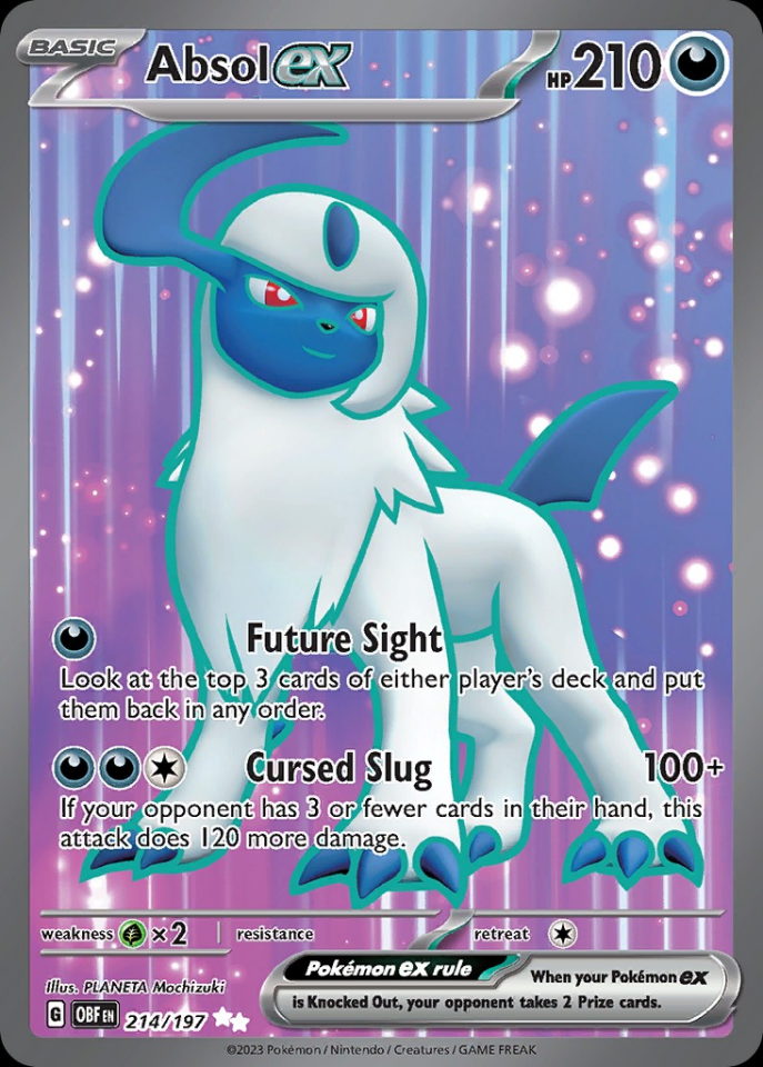 Absol ex 214/197 - Obsidian Flames