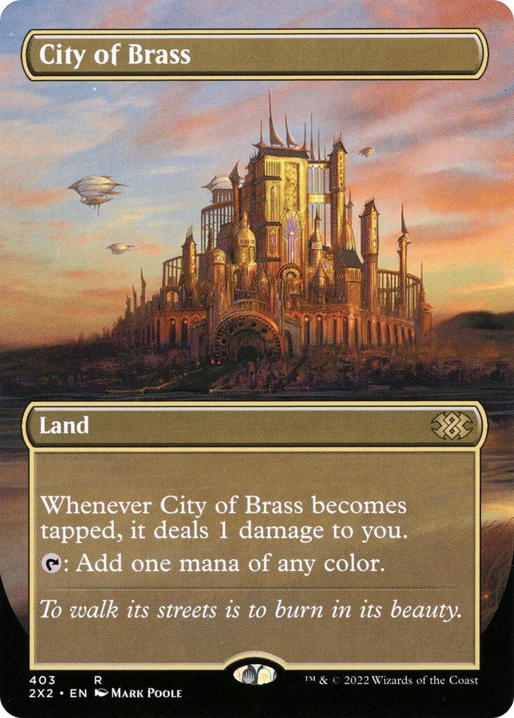 City of Brass ( Traditional Foil )