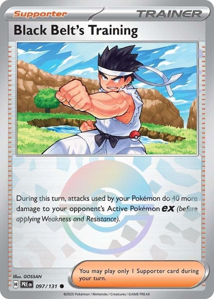 Black Belt's Training [Poke Ball] 097/143 - Prismatic Evolutions