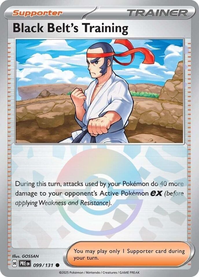 Black Belt's Training [Poke Ball] 099/143 - Prismatic Evolutions