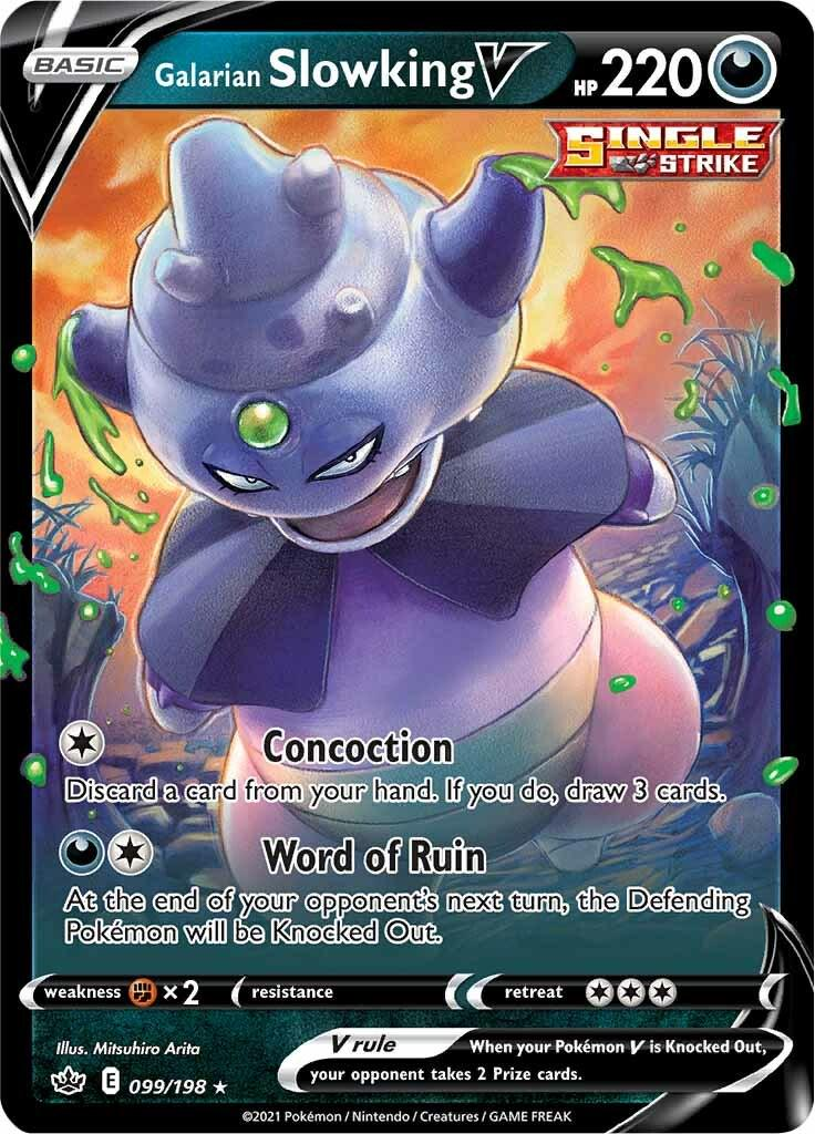 Galarian Slowking V 099/198 - Chilling Reign