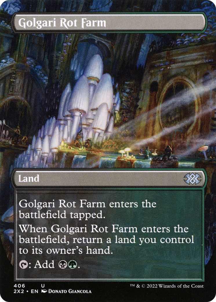 Golgari Rot Farm ( Traditional Foil )