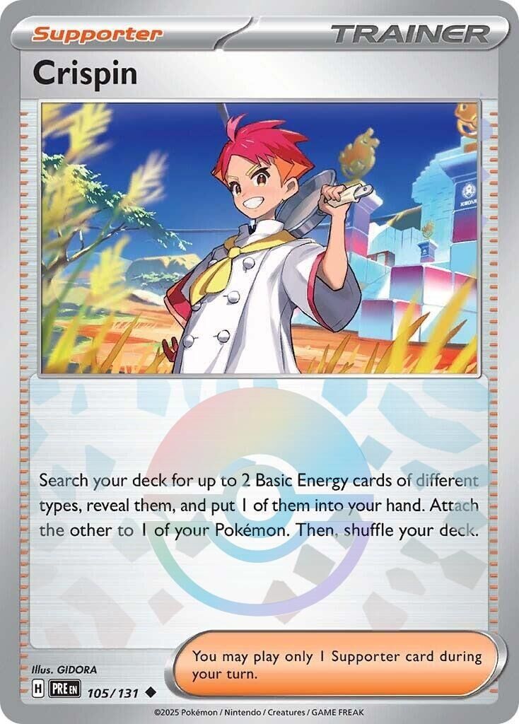 Crispin [Poke Ball] 105/143 - Prismatic Evolutions