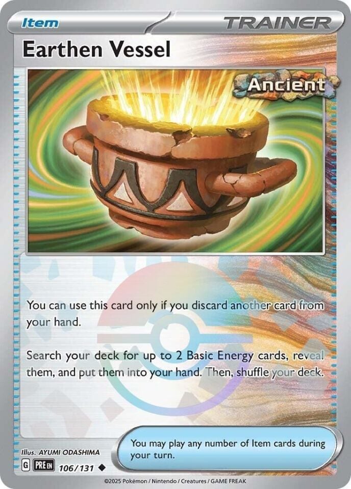 Earthen Vessel [Poke Ball] 106/143 - Prismatic Evolutions