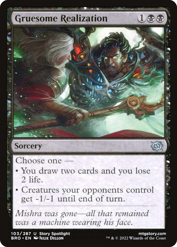 Gruesome Realization ( Traditional Foil )