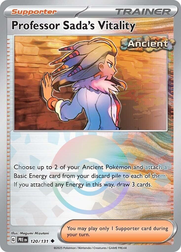 Professor Sada's Vitality [Poke Ball] 120/143 - Prismatic Evolutions
