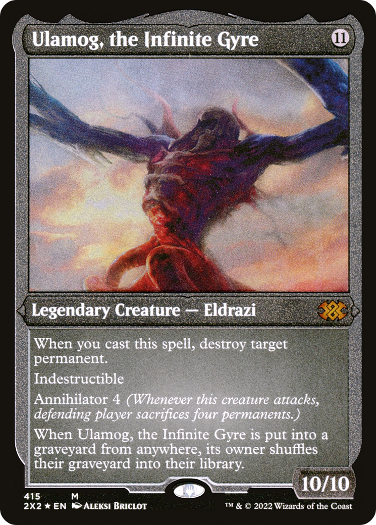 Ulamog, the Infinite Gyre ( Etched Foil )