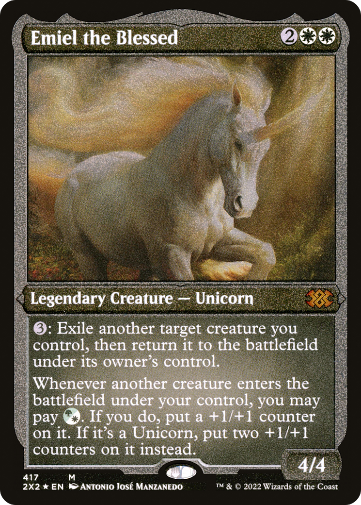 Emiel the Blessed ( Etched Foil )