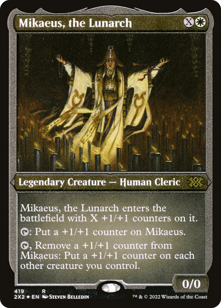 Mikaeus, the Lunarch ( Etched Foil )