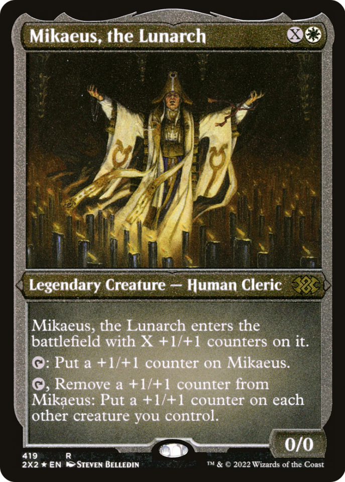 Mikaeus, the Lunarch ( Etched Foil )