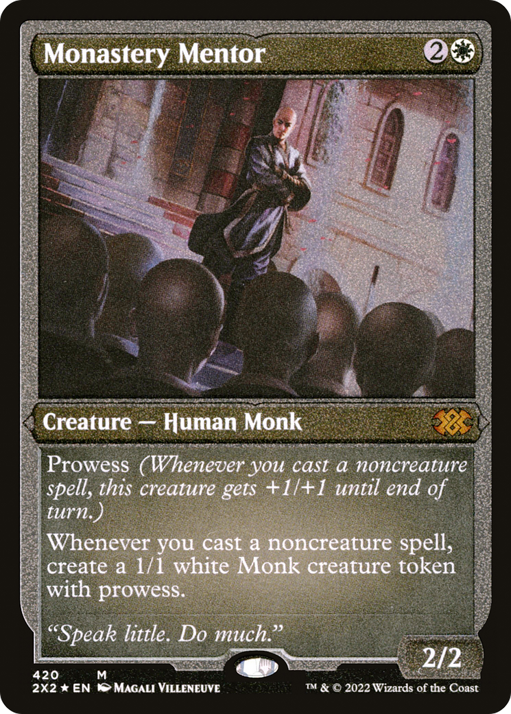 Monastery Mentor ( Etched Foil )