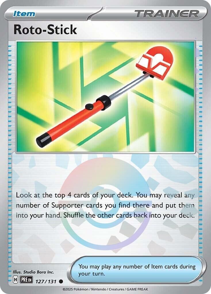 Roto Stick [Poke Ball] 127/143 - Prismatic Evolutions