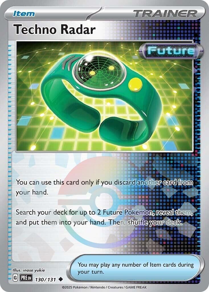 Techno Radar [Poke Ball] 130/143 - Prismatic Evolutions