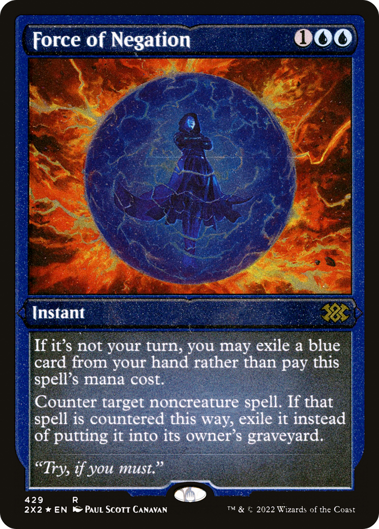 Force of Negation ( Etched Foil )
