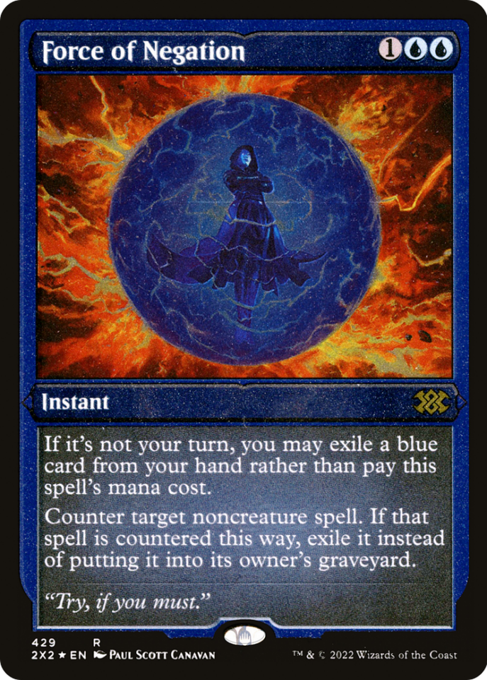 Force of Negation ( Etched Foil )