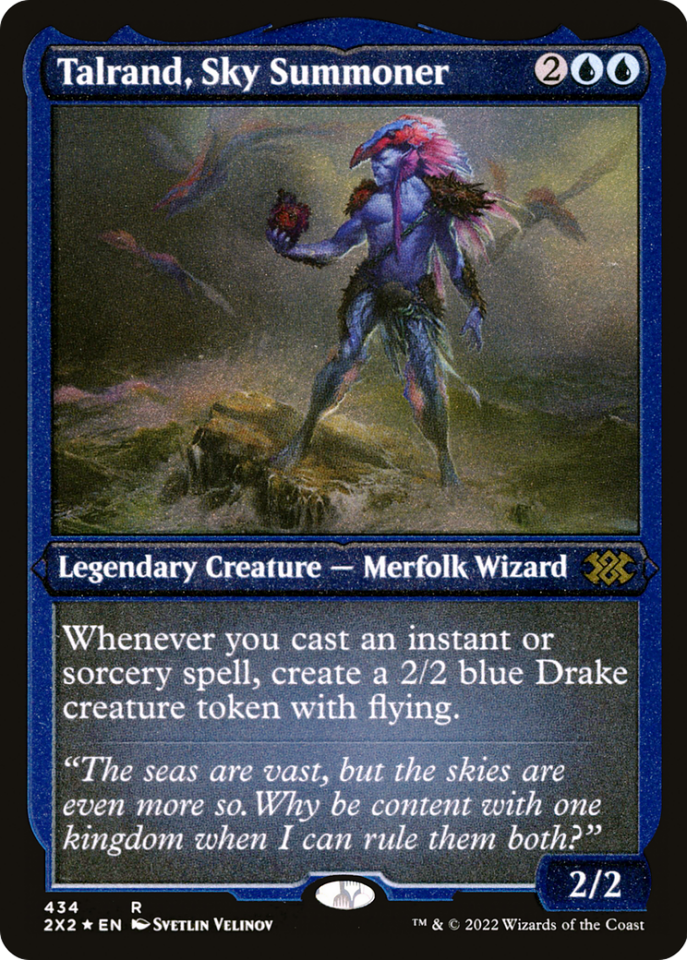 Talrand, Sky Summoner ( Etched Foil )