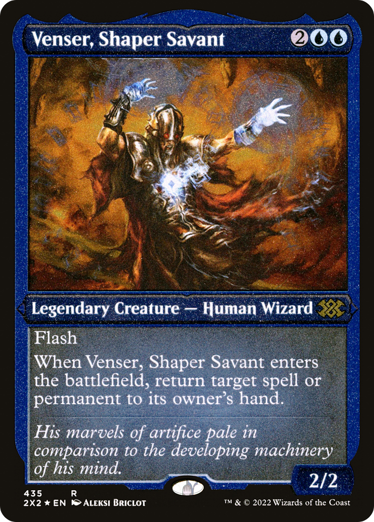 Venser, Shaper Savant ( Etched Foil )