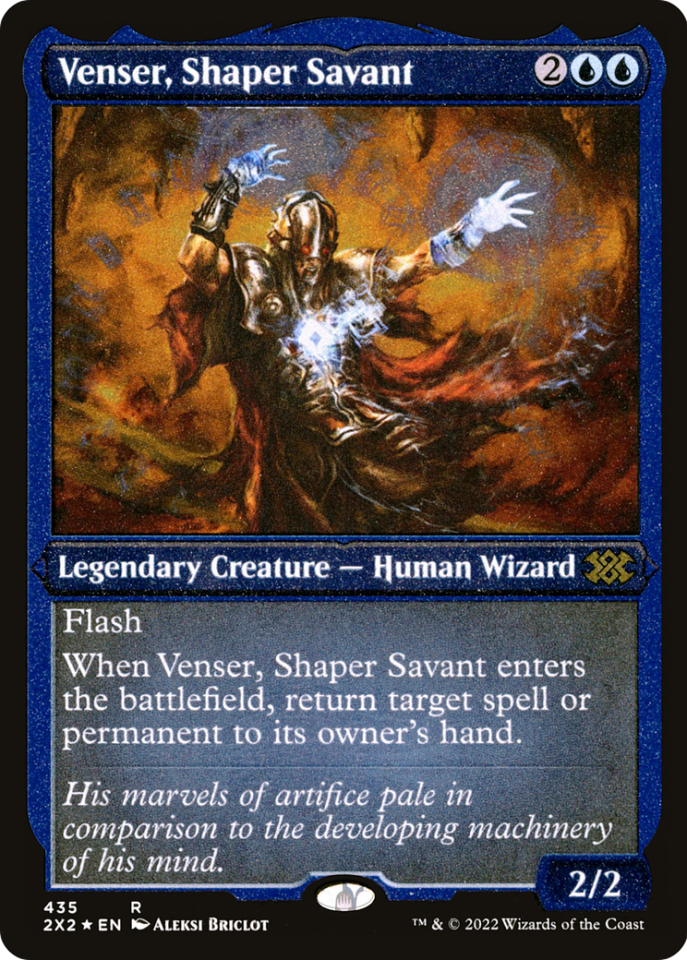 Venser, Shaper Savant ( Etched Foil )