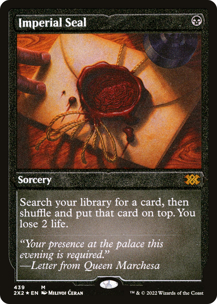Imperial Seal ( Etched Foil )