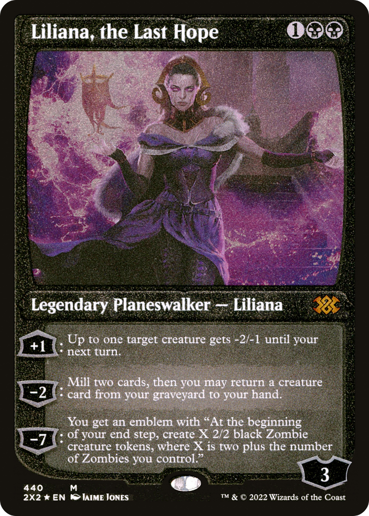 Liliana, the Last Hope ( Etched Foil )