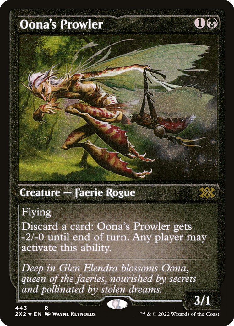Oona's Prowler ( Etched Foil )