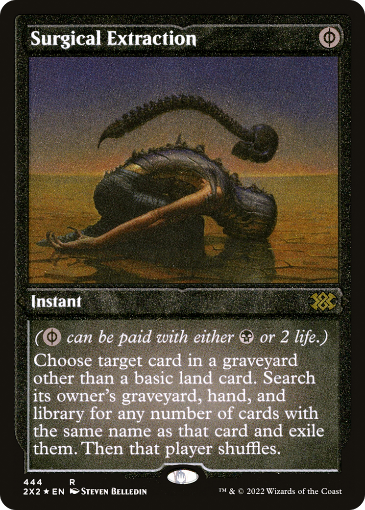 Surgical Extraction ( Etched Foil )