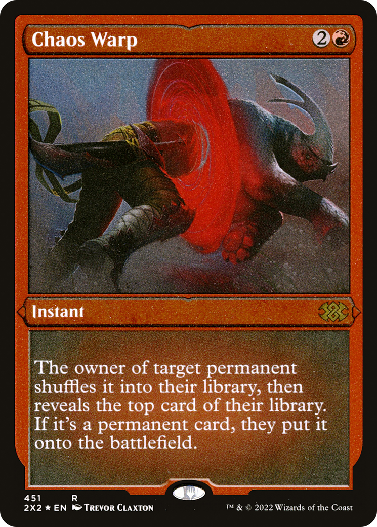 Chaos Warp ( Etched Foil )