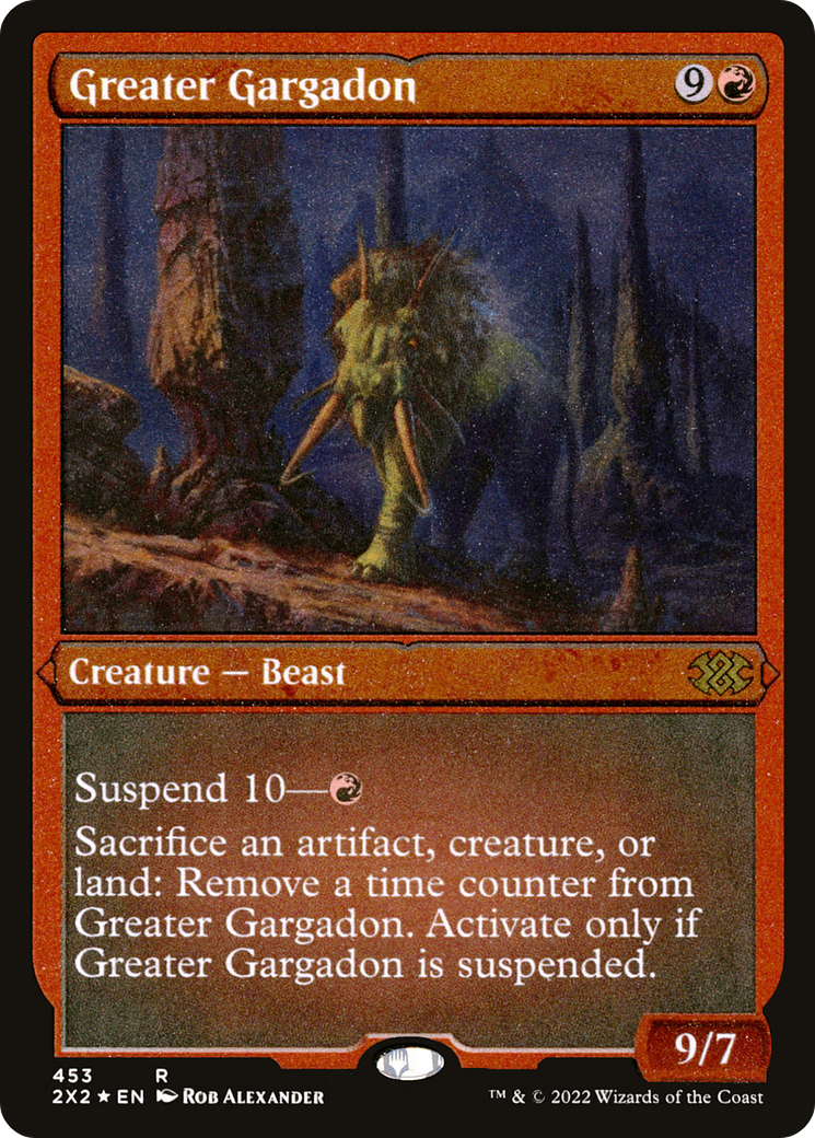 Greater Gargadon ( Etched Foil )