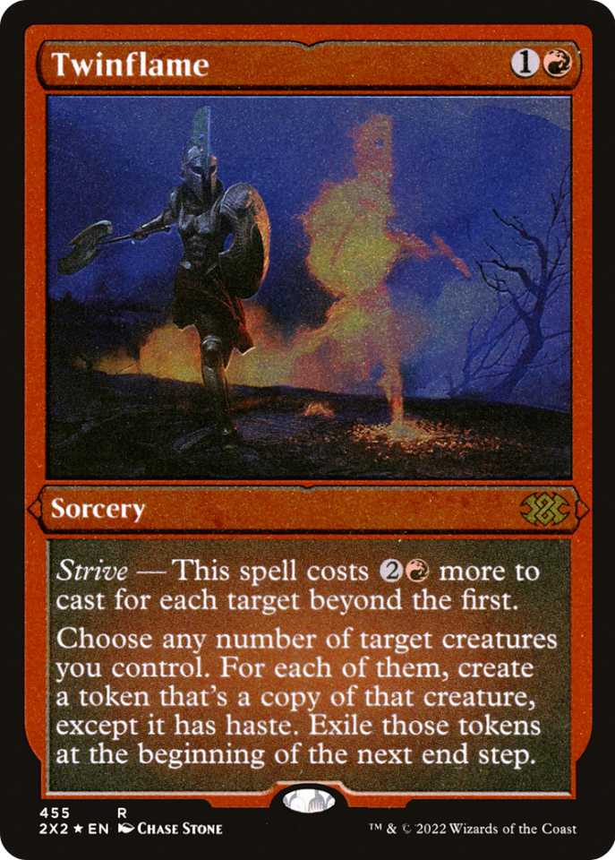 Twinflame ( Etched Foil )