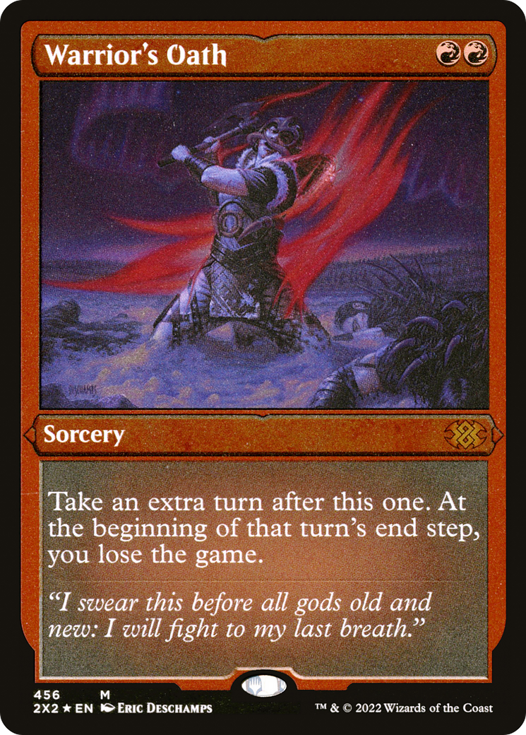 Warrior's Oath ( Etched Foil )