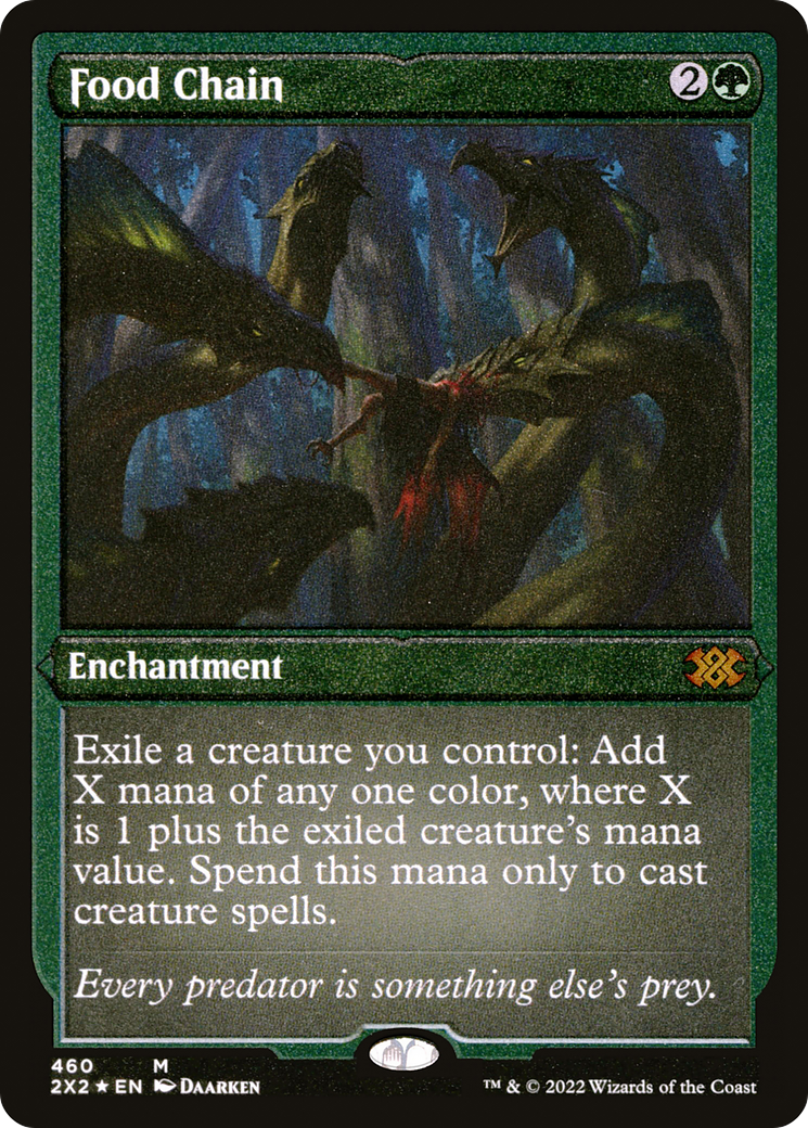 Food Chain ( Etched Foil )