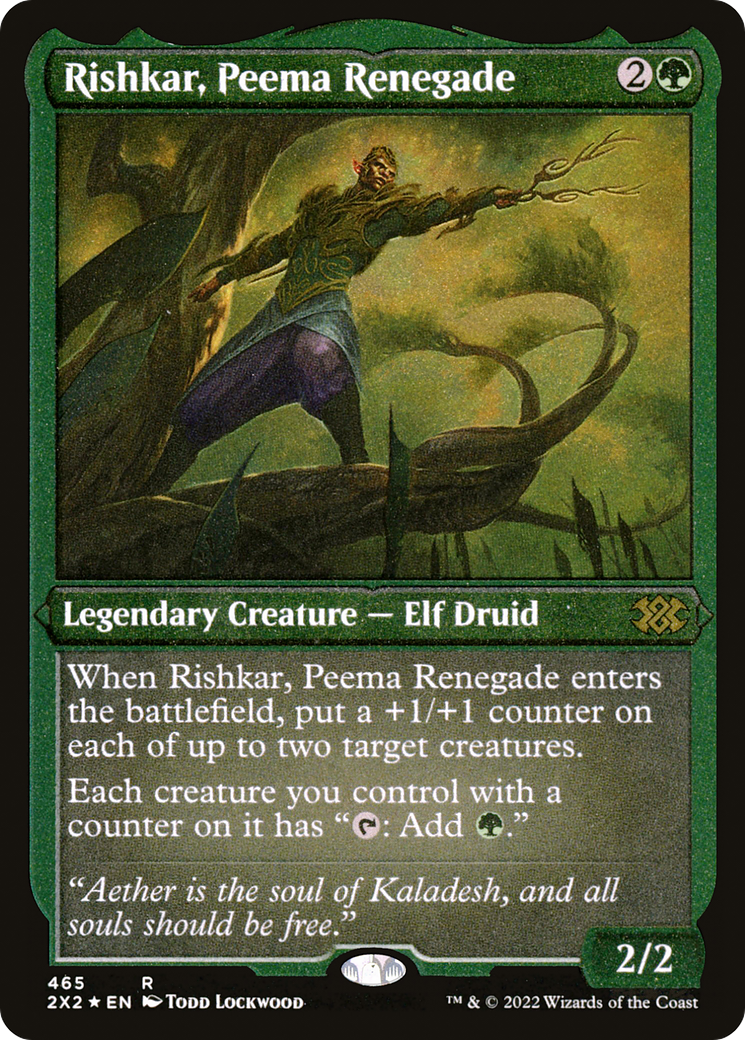 Rishkar, Peema Renegade ( Etched Foil )