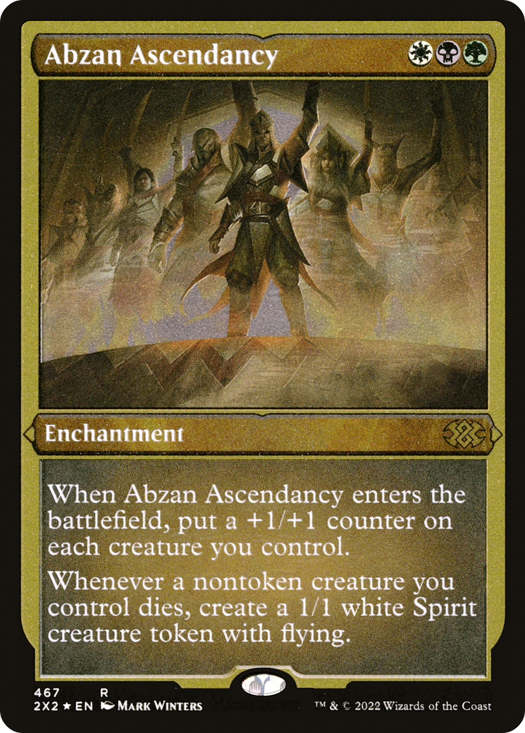 Abzan Ascendancy ( Etched Foil )