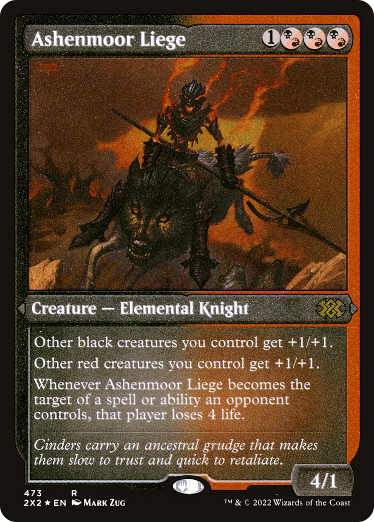 Ashenmoor Liege ( Etched Foil )
